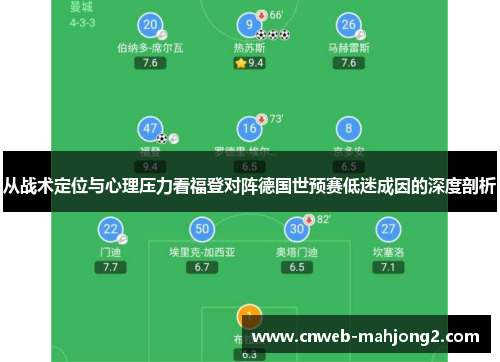 从战术定位与心理压力看福登对阵德国世预赛低迷成因的深度剖析